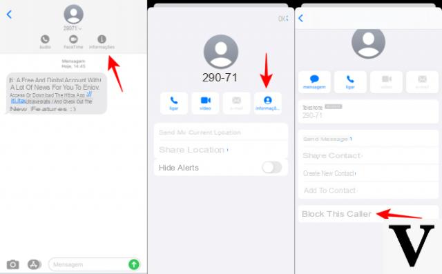 Block phone number and SMS on iPhone