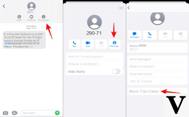 Bloquer numéro de téléphone et SMS sur iPhone