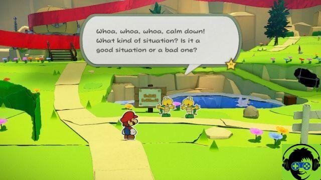 Paper Mario: The Origami King - Hidden Toads Galore | Passo a passo da Picnic Road