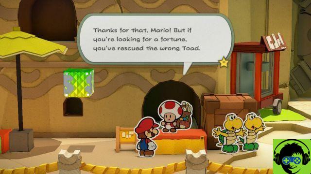 Paper Mario: El rey del origami - Toads ocultos en abundancia | Tutorial de Picnic Road