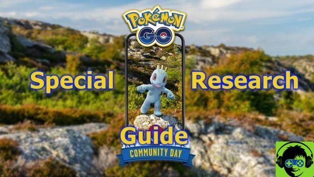 Tarefas e recompensas especiais de pesquisa do Pokémon GO “Direto para o topo, Machop!”