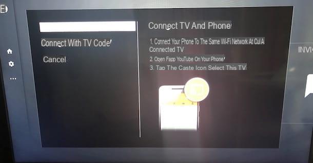 Cómo conectar YouTube a la TV