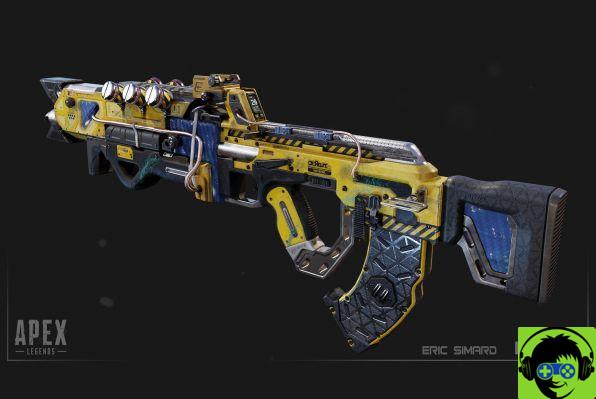 Apex Legends Care Package Armas y pistolas doradas - Actualización de la temporada 6