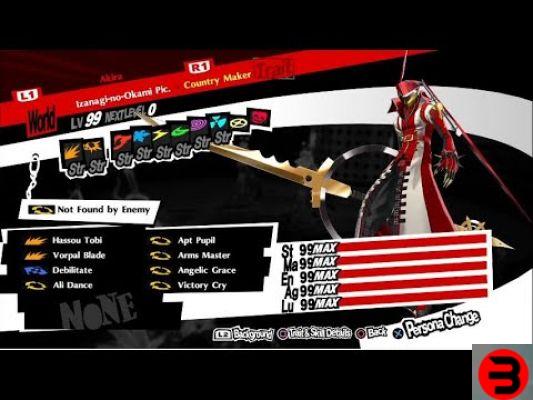 Persona 5 Royal - guía y análisis de Persona Izanagi no Okami Picaro