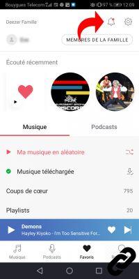 ¿Cómo comparto una pista o lista de reproducción en Deezer?