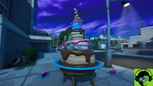 Dove trovare torte di compleanno in Fortnite: tutte e dieci le posizioni delle torte di compleanno capitolo 2 stagione 4