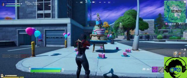 Dove trovare torte di compleanno in Fortnite: tutte e dieci le posizioni delle torte di compleanno capitolo 2 stagione 4