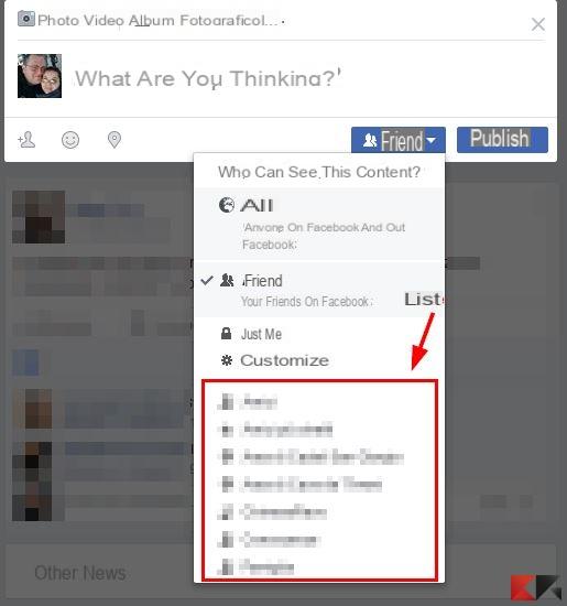 How to block wall and content on Facebook