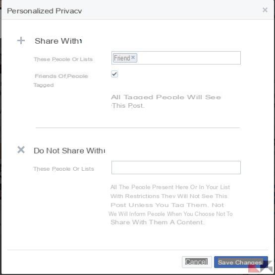 How to block wall and content on Facebook