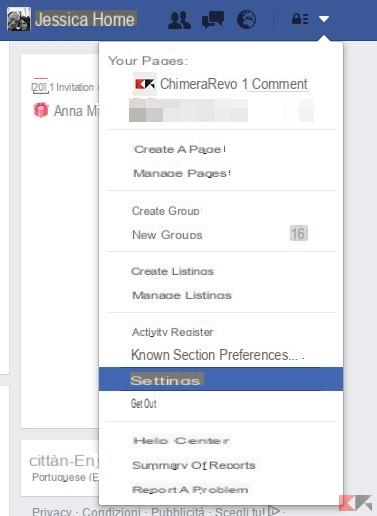 How to block wall and content on Facebook