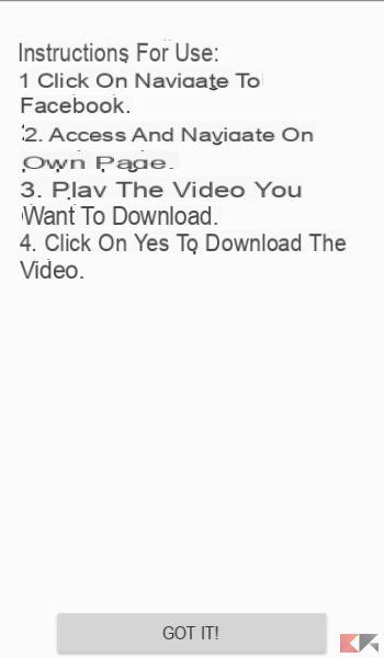 Scaricare video Facebook su Android