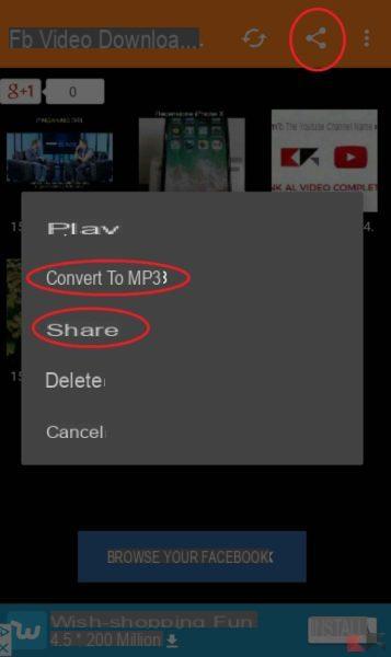 Scaricare video Facebook su Android