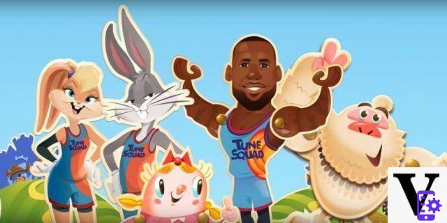 Candy Crush: se acerca un evento temático de Space Jam 2