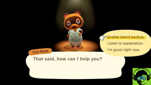 Animal Crossing: New Horizons - Como salvar e restaurar sua ilha