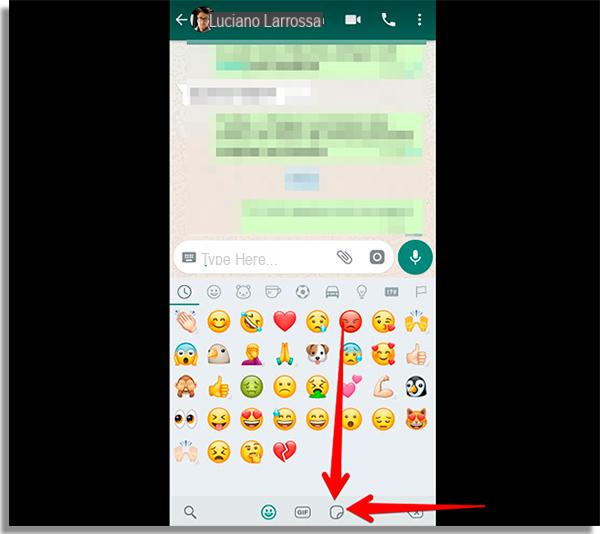 Comment envoyer des autocollants WhatsApp