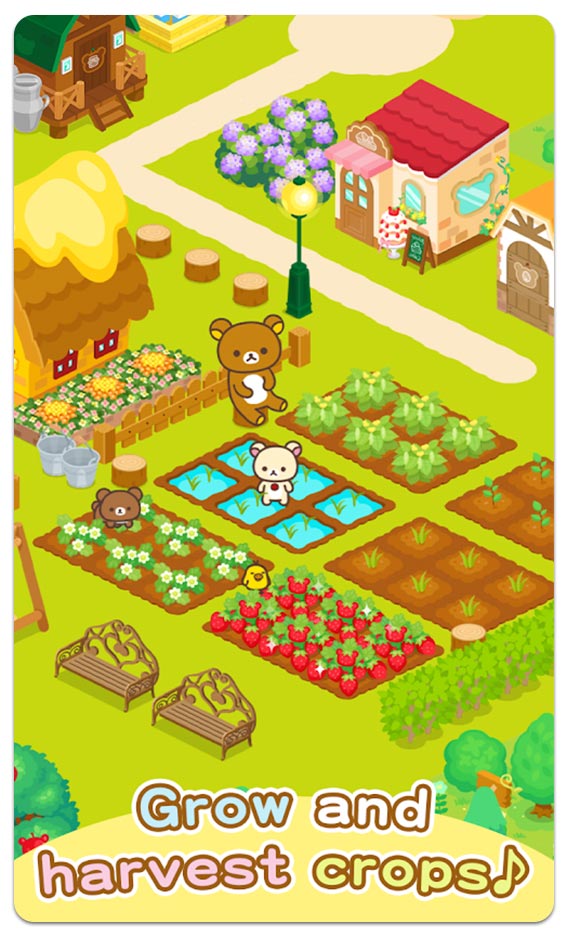 Rilakkuma Farm è appena uscito su Android