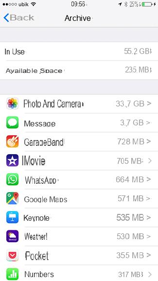 10 façons de libérer de l'espace sur iPhone