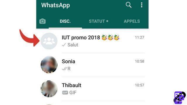 How to leave a WhatsApp group?