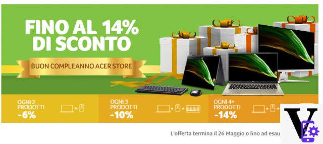 La boutique Acer fête son anniversaire : remises sur ordinateurs et accessoires