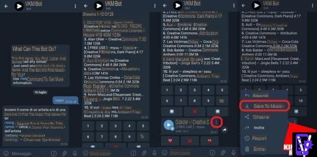 Download music from Telegram for free
