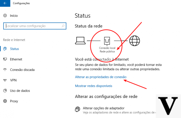 Differences between public and private network in Windows