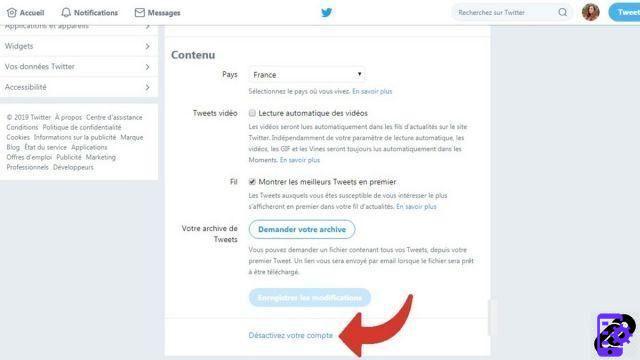 ¿Cómo desactivar temporalmente mi cuenta de Twitter?