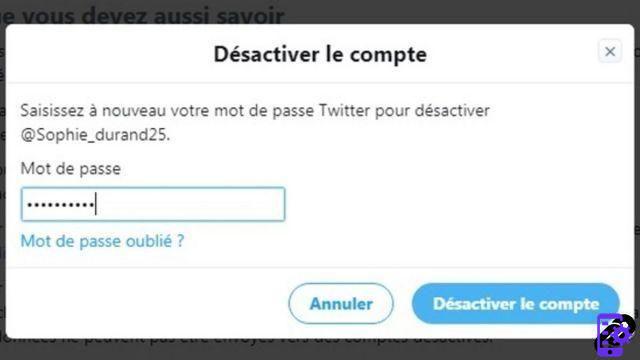 How to temporarily deactivate my Twitter account?