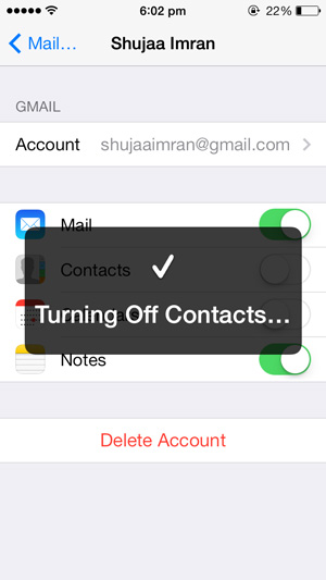 Remove Email and Facebook Contacts from iPhone Address Book