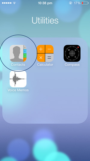 Remove Email and Facebook Contacts from iPhone Address Book