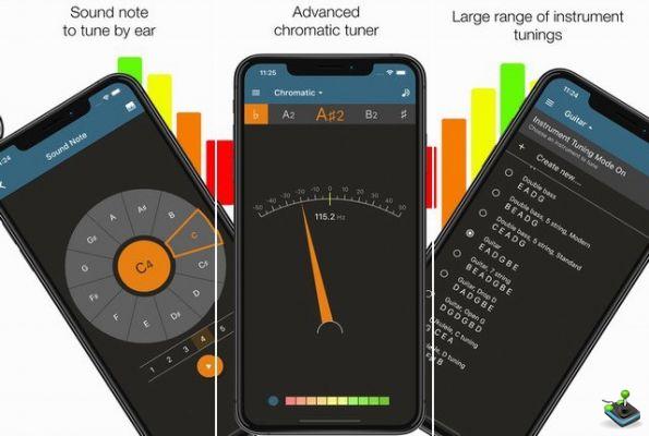 Os melhores aplicativos de afinador de guitarra para iPhone