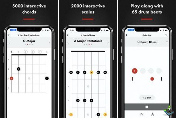 Os melhores aplicativos de afinador de guitarra para iPhone