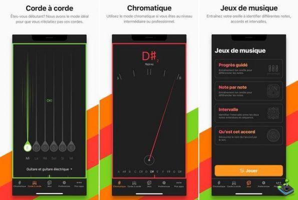 Os melhores aplicativos de afinador de guitarra para iPhone