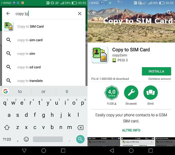 How to copy numbers from phone to SIM