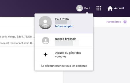 Excluir uma conta do Yahoo Mail