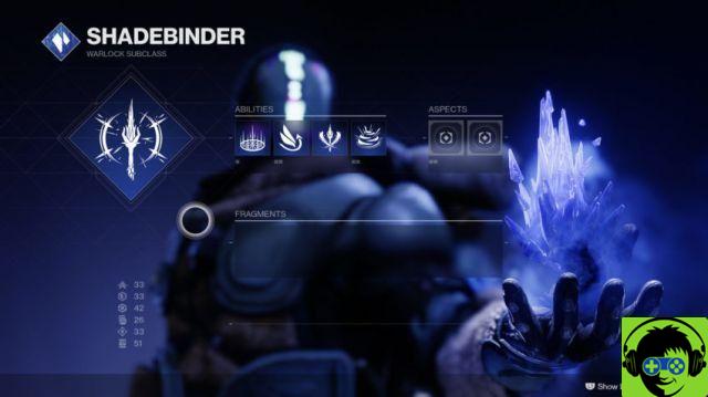 Guía de subclase de Warlock Shadebinder - Destiny 2