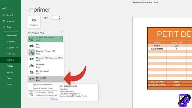 Como converter um arquivo do Excel para PDF?