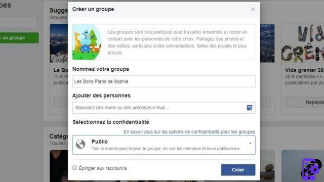 Como criar um grupo no facebook?