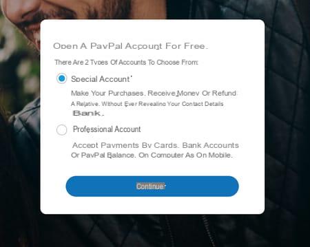 PayPal account: creation and online payments