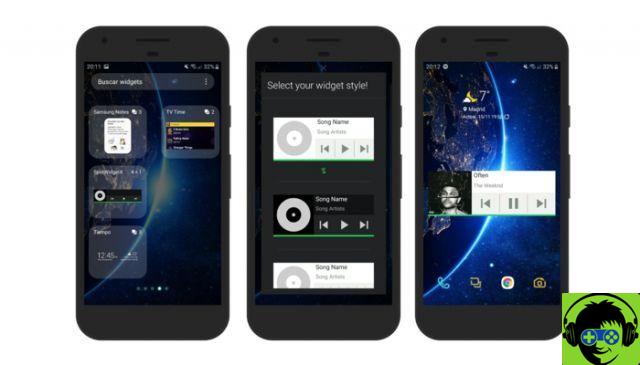 Widget for Spotify on Android: how to easily create your own version