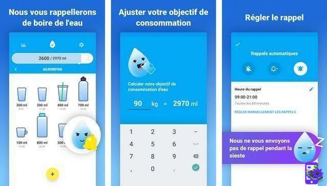 Le migliori app di promemoria per l'acqua per Android