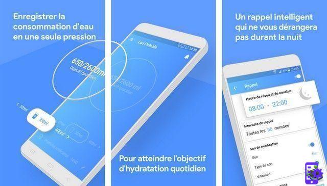 Las mejores aplicaciones de recordatorio de agua para Android