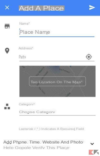 Come far apparire la propria attività su Google Maps