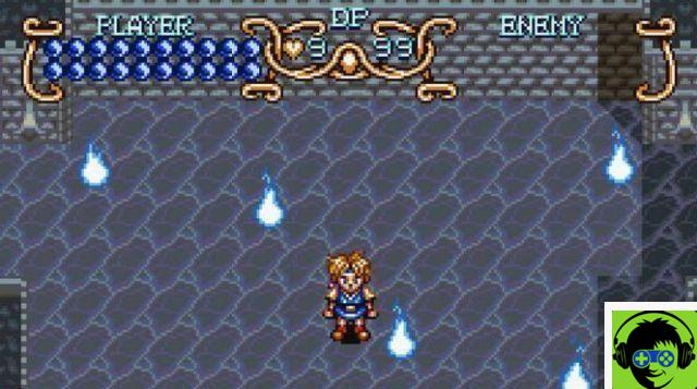 Illusion of Gaia SNES Contenu bonus et astuces