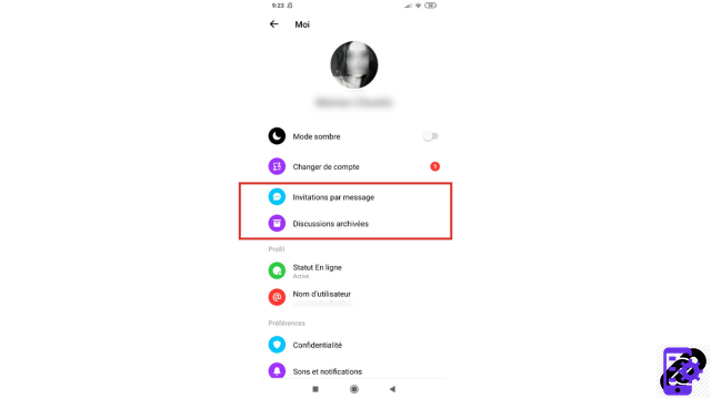 Como gerenciar contatos e mensagens no Messenger?