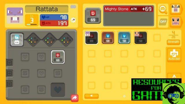 Pokemon Quest - Guia Como Obter e Equipar Power Stone