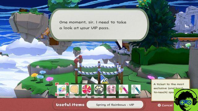 Paper Mario: The Origami King - Visit the 5 Hot Springs | Shangri-Spa walkthrough