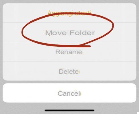 How to create subfolders on iPhone Notes