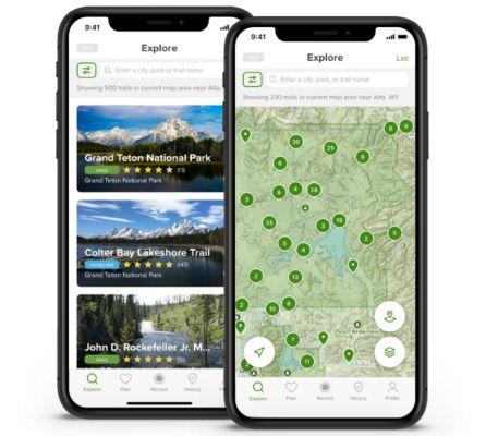 How to find hiking trails on your mobile: the best apps (2021)