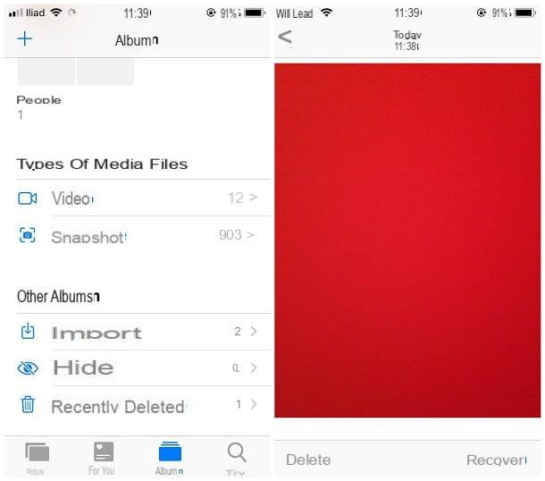 Comment récupérer des photos supprimées de l'iPhone sans PC