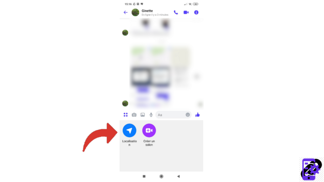 How to send your position on Messenger?
